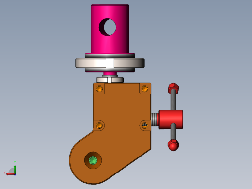 钢丝绳缠绕拉伸工装后视缩略图