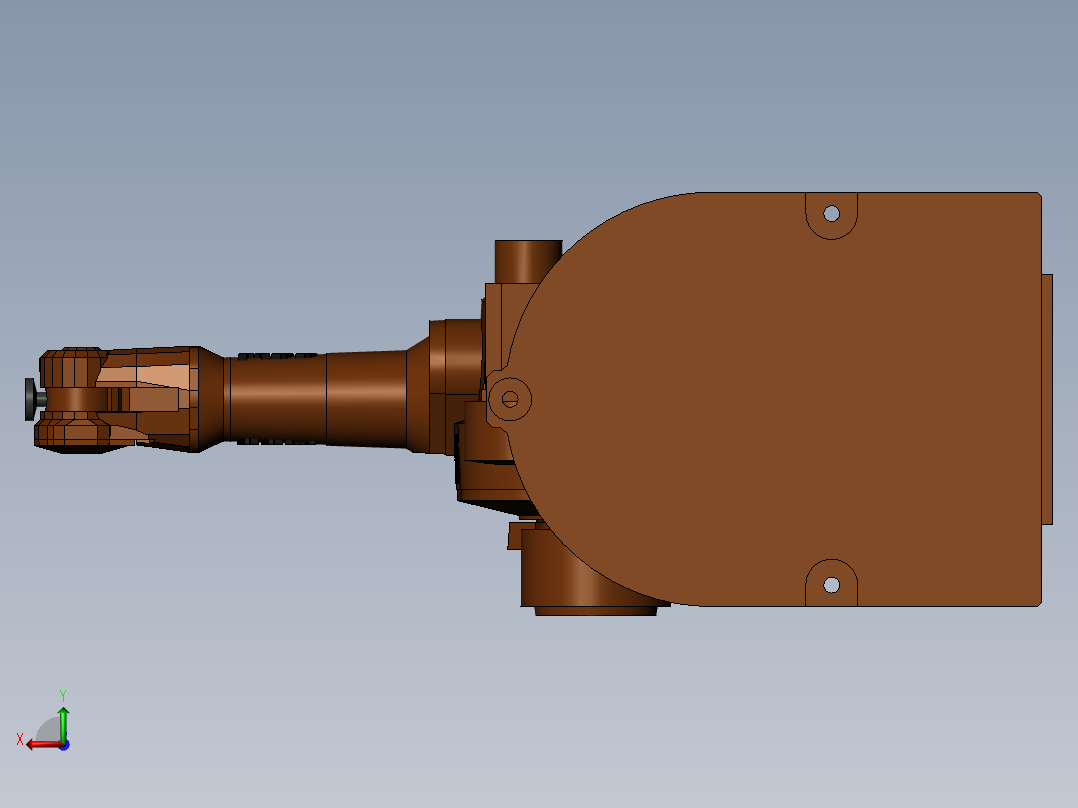 ABB  IRB 1600后视图