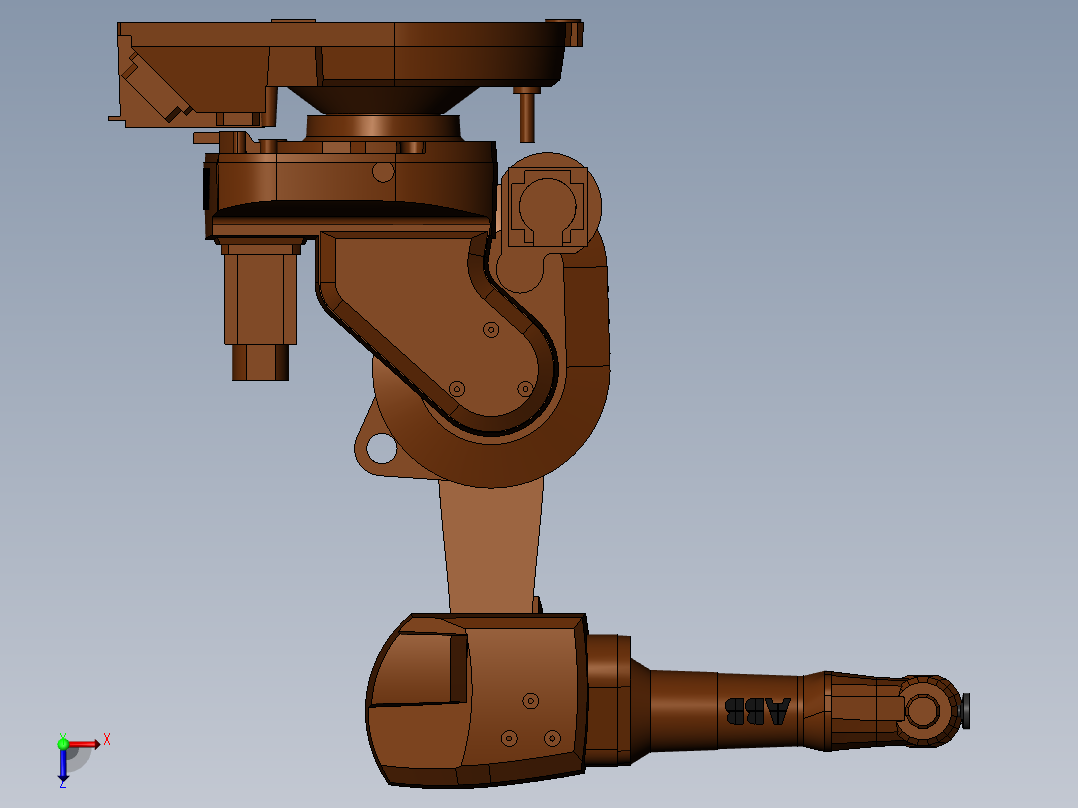 ABB  IRB 1600俯视图