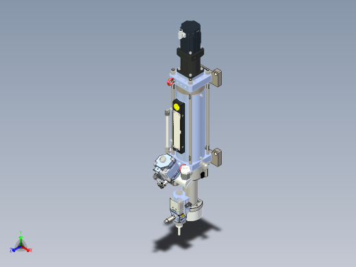 涂胶定量机正等轴测缩略图