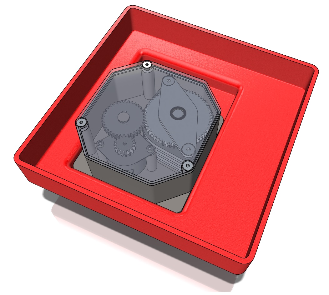 密封箱齿轮装置