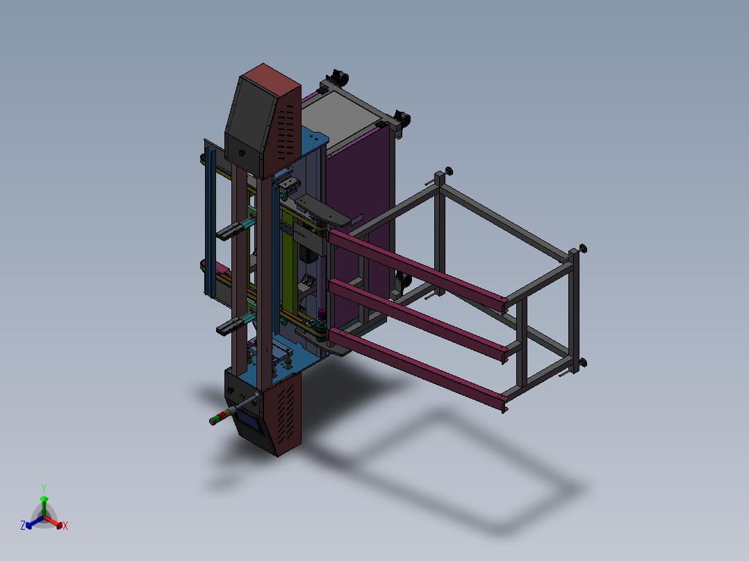 LED洗墙灯基体端盖压入机 sw21