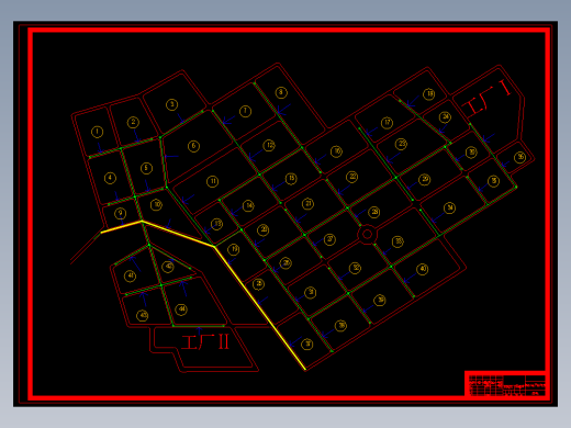 某城镇排水管网初步设计（含CAD图纸+说明书）