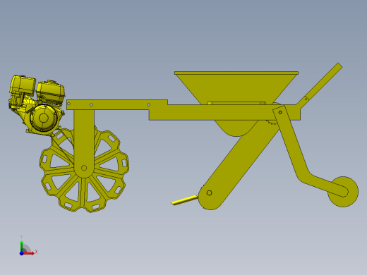 大蒜播种机前视缩略图