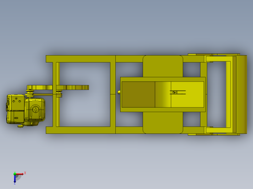 大蒜播种机俯视缩略图