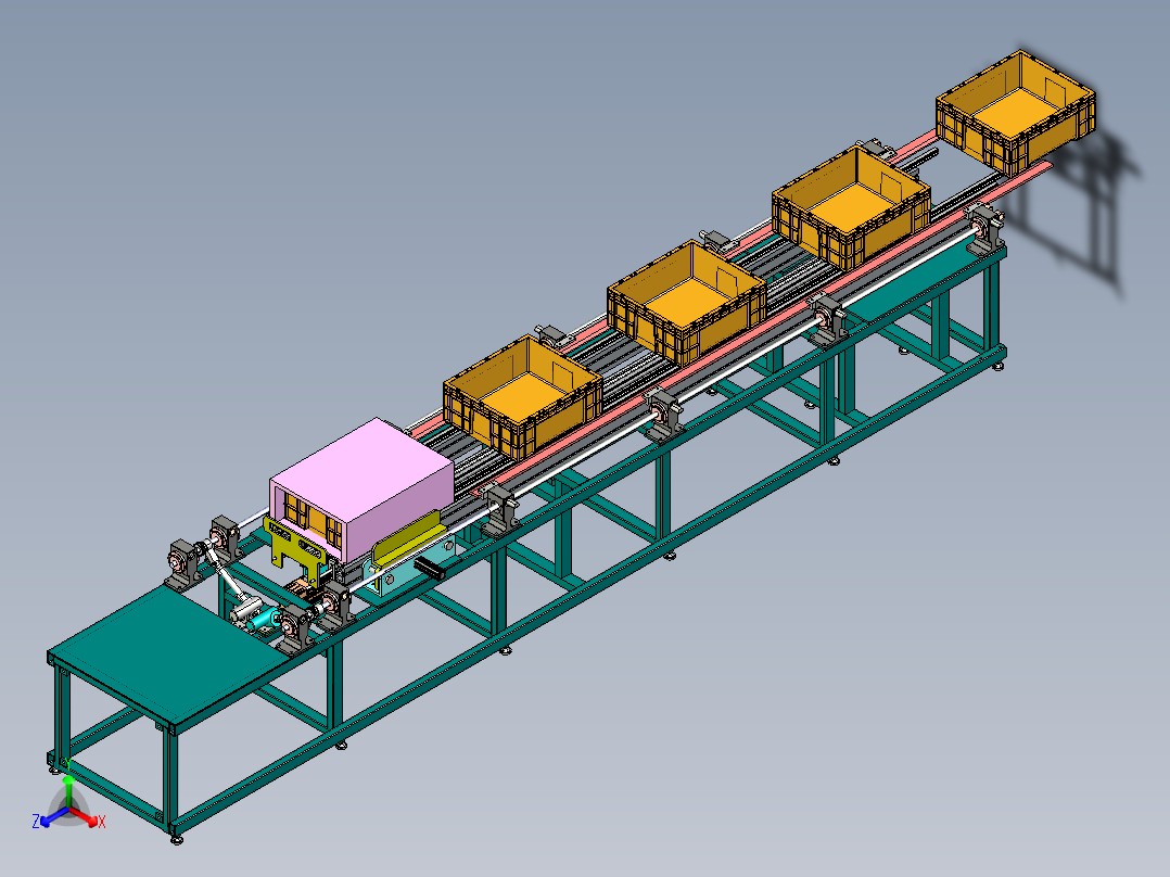 步进送料定位机构