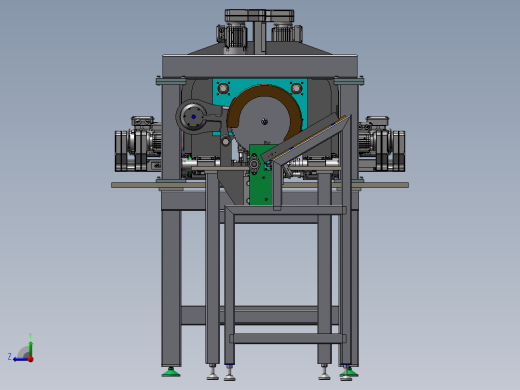 B06-方管棒料进给切割和钻孔攻右视缩略图