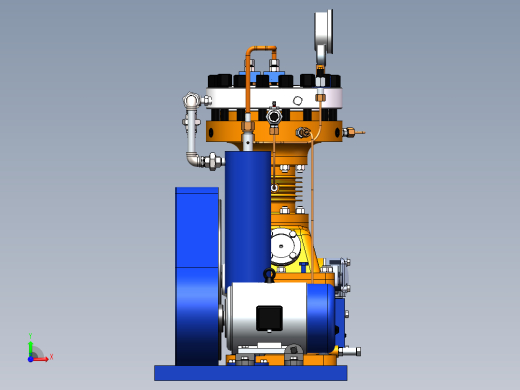 膜片压缩机前视缩略图