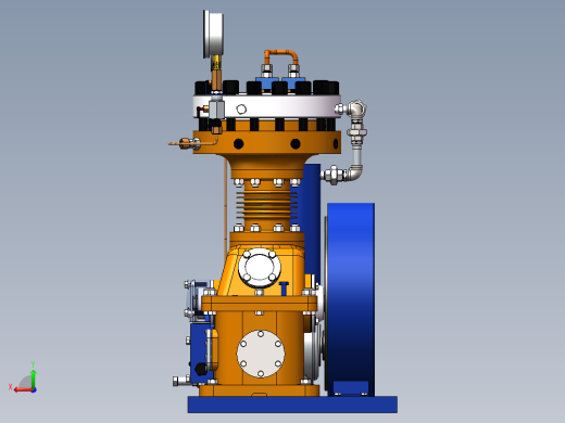 膜片压缩机后视缩略图