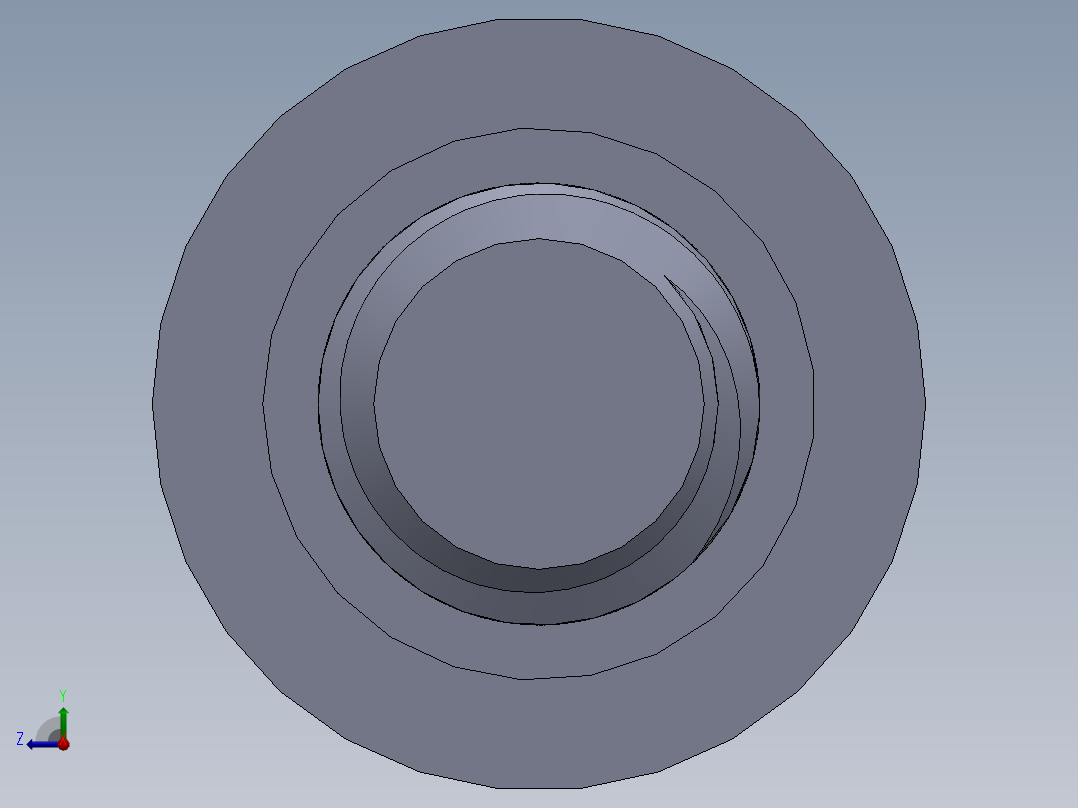 内六角螺螺栓-SB 0.500-13 x2.75.SLDPRT右视图