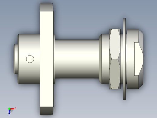 鎖BOCK,BOCK.INOX-3D多系列多零件图纸模型俯视缩略图