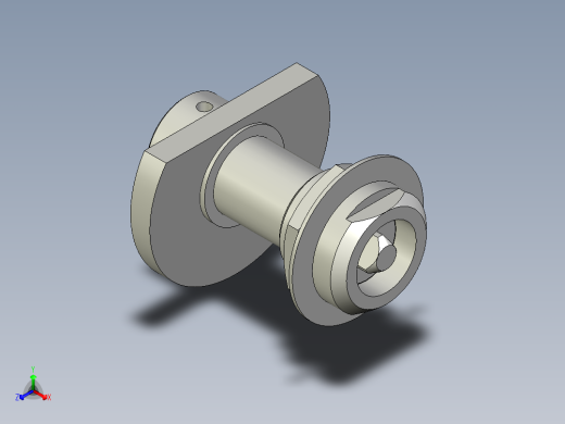 鎖BOCK,BOCK.INOX-3D多系列多零件图纸模型正等轴测缩略图