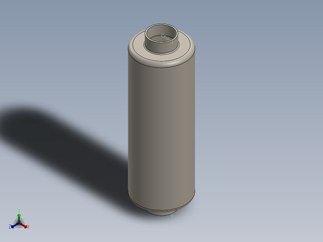 PVC管件-silencer正等轴测图