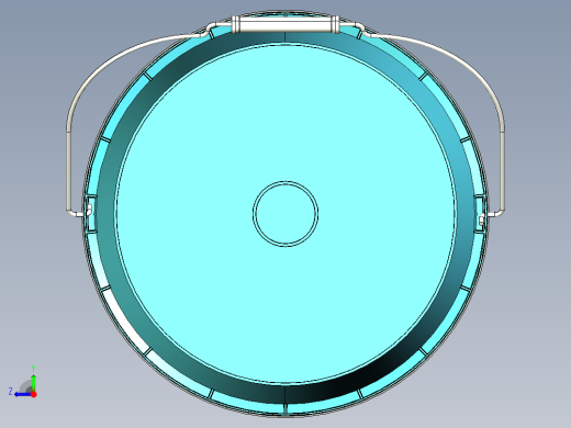 两级旋风分离器右视缩略图