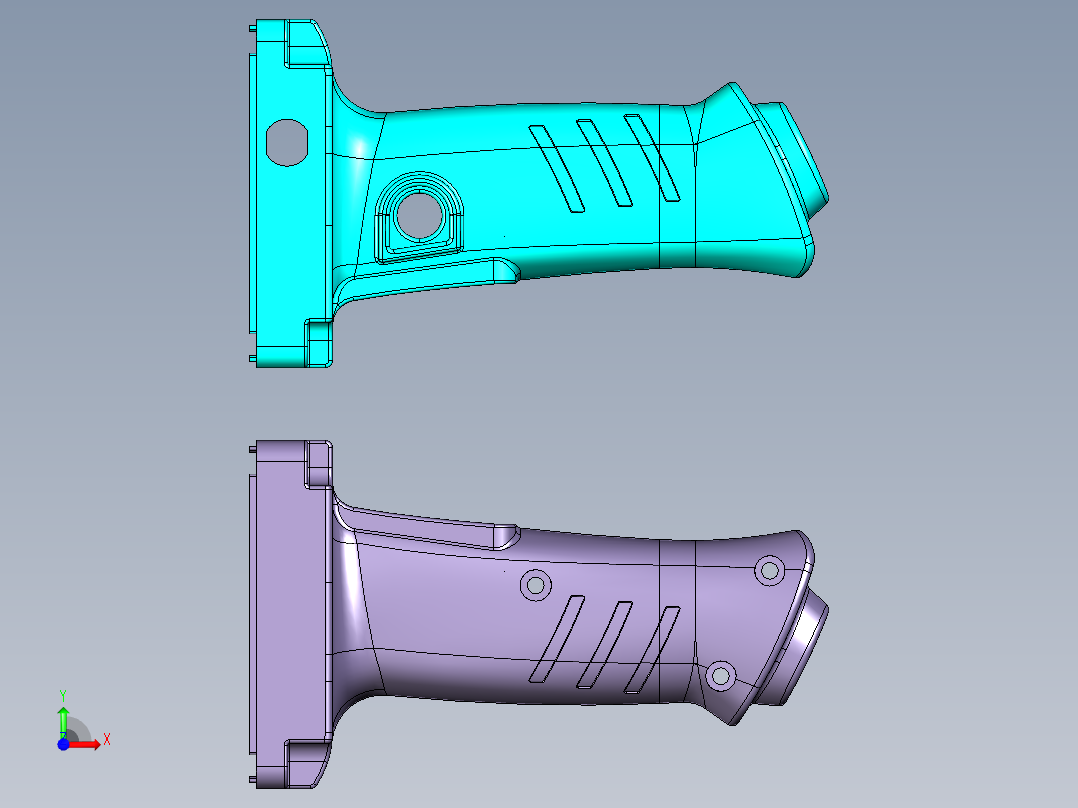 140170模具全套图纸前视图