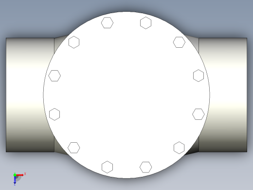 阀门模型-swing_check_valve__bw_-_150-2500俯视缩略图