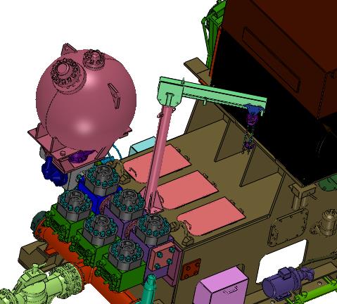卧式三缸往复活塞式泥浆泵