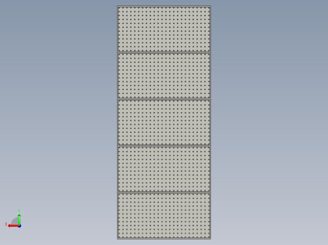 三维柔性工装后视图