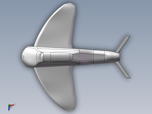水下航行器-2--2-sw俯视缩略图