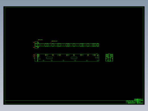 KOSMEKMRC1190-1000多系列多零件图纸模型
