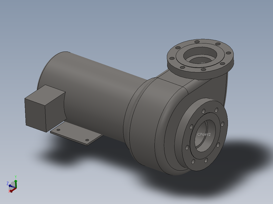 pump-centrifugal-1主视图