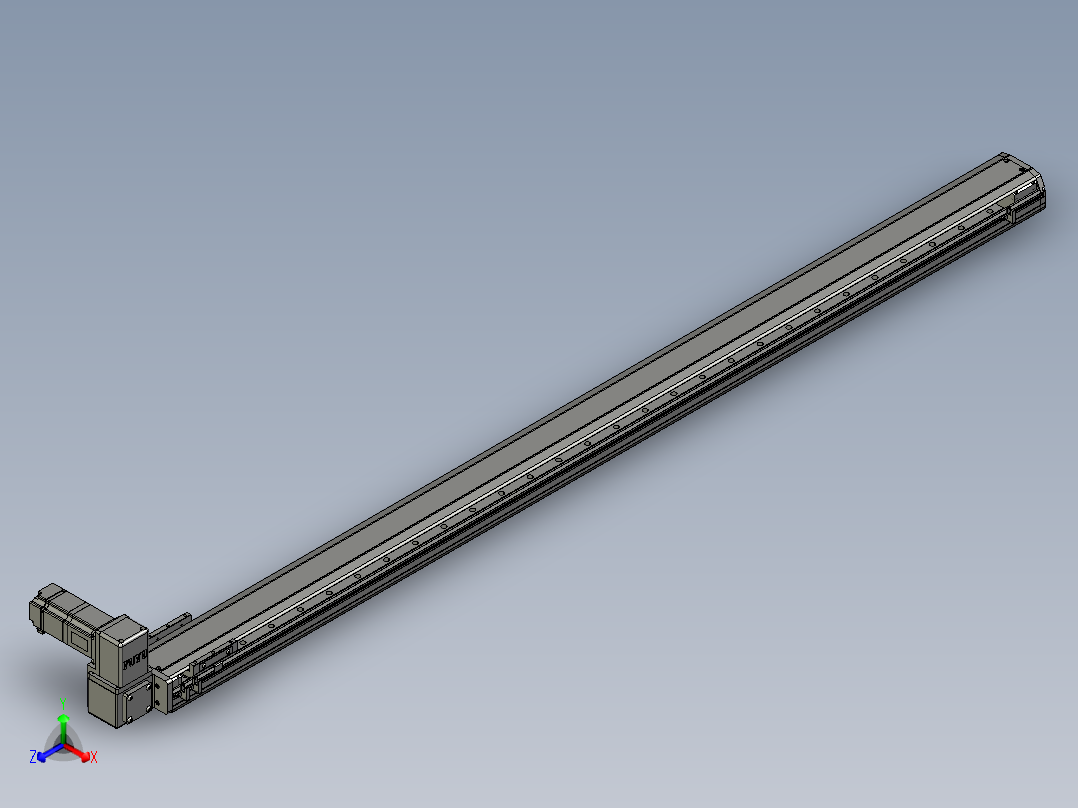 模组FTB10-RU-1600正等轴测图