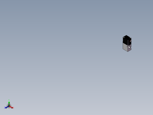 真空电磁阀3PA219-06-3正等轴测缩略图
