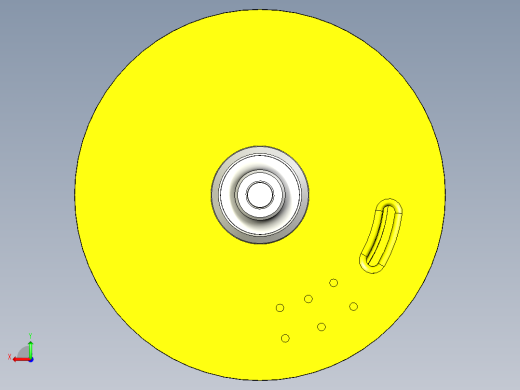 绞车滚筒 - 焊接组件--stl stp后视缩略图