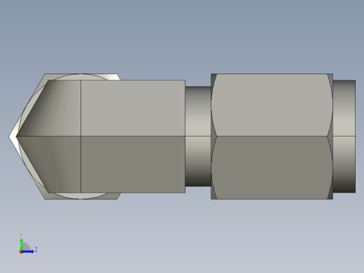 卡套式工业通用硬管接头5_ebu-s左视缩略图