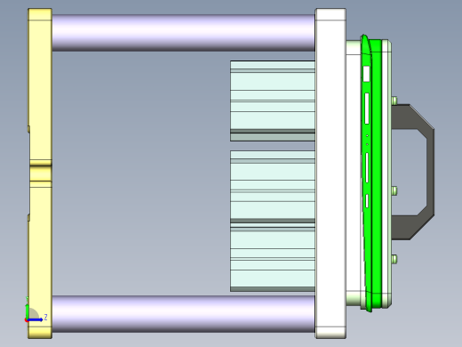 TP301-C-笔记本CNC工装夹具三维模型CNC3-0609左视缩略图