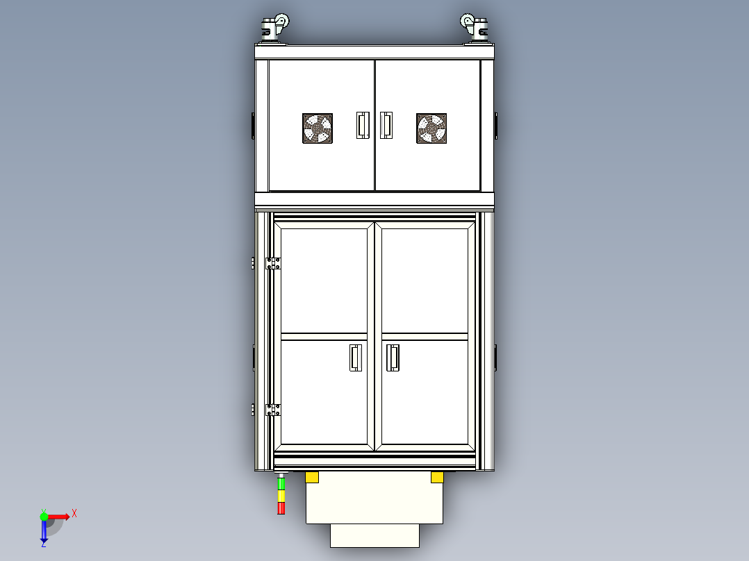 自动锁螺丝机细化完全step俯视图