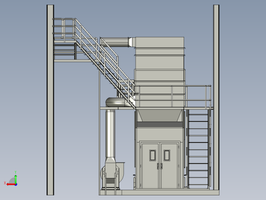 钢结构平台step后视缩略图