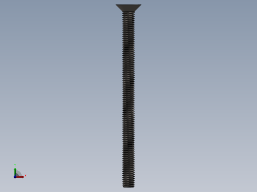 Screw_ISO_10642_M8x120_A2.SLDPRT前视缩略图