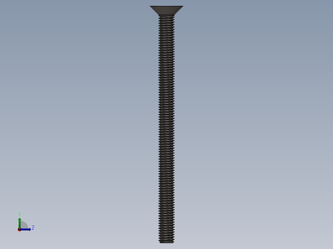 Screw_ISO_10642_M8x120_A2.SLDPRT左视图