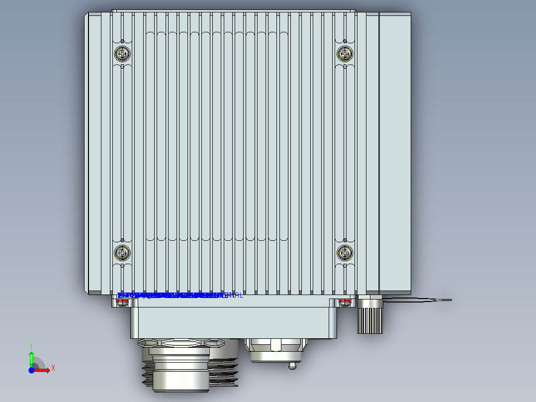 VNX计算存储设备前视图