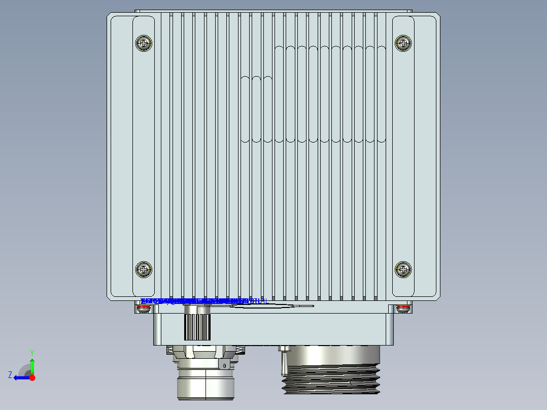 VNX计算存储设备右视图