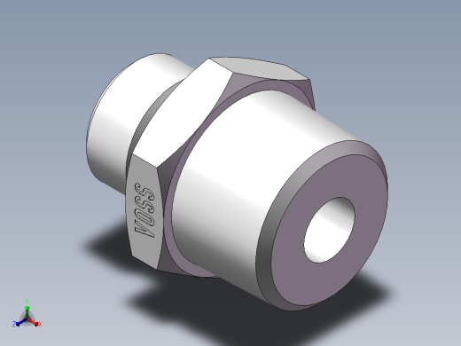 英制锥管螺纹直接头、1CT-16-08SP