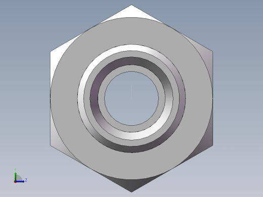 英制锥管螺纹直接头、1CT-16-08SP左视缩略图
