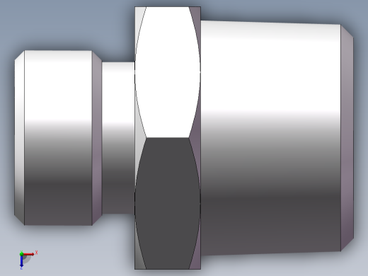 英制锥管螺纹直接头、1CT-16-08SP俯视缩略图