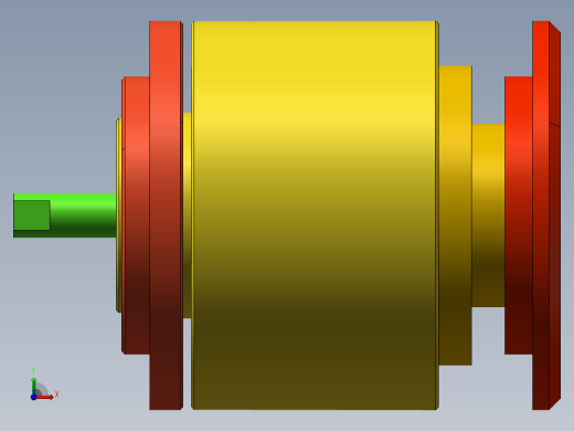 摆线减速器、摆线针轮减速器、减速器(19)前视缩略图