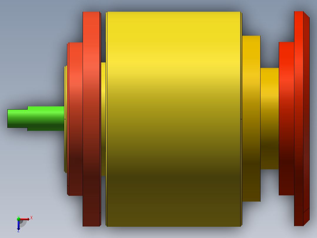 摆线减速器、摆线针轮减速器、减速器(19)俯视图