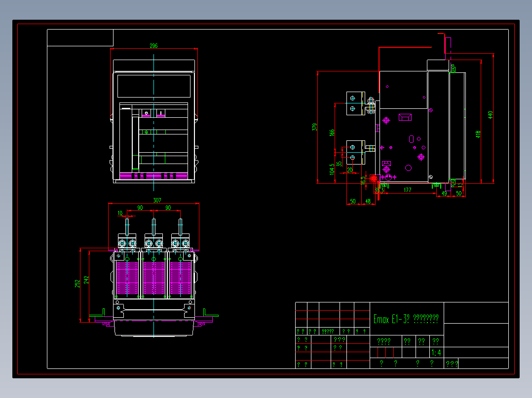 ABB框架断路器-E系列大全
