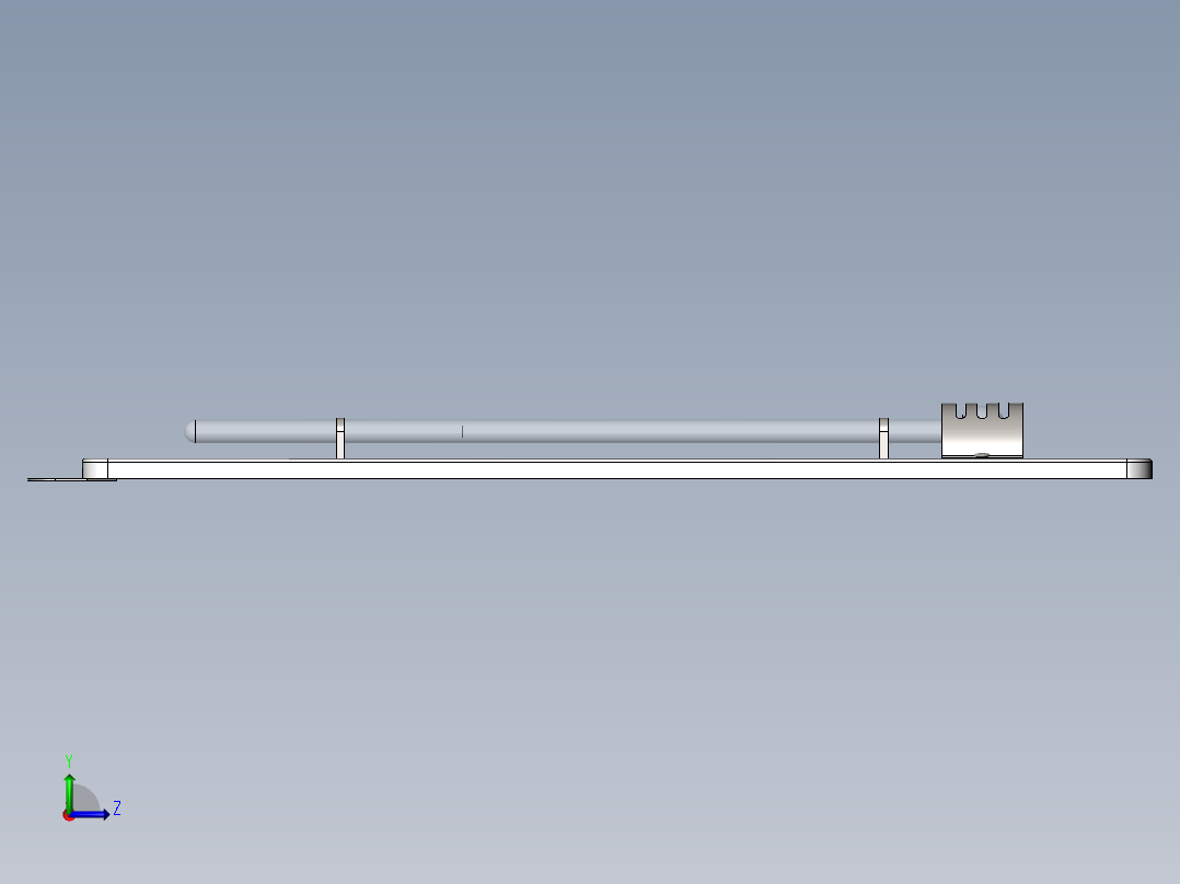 温度计(18)左视图