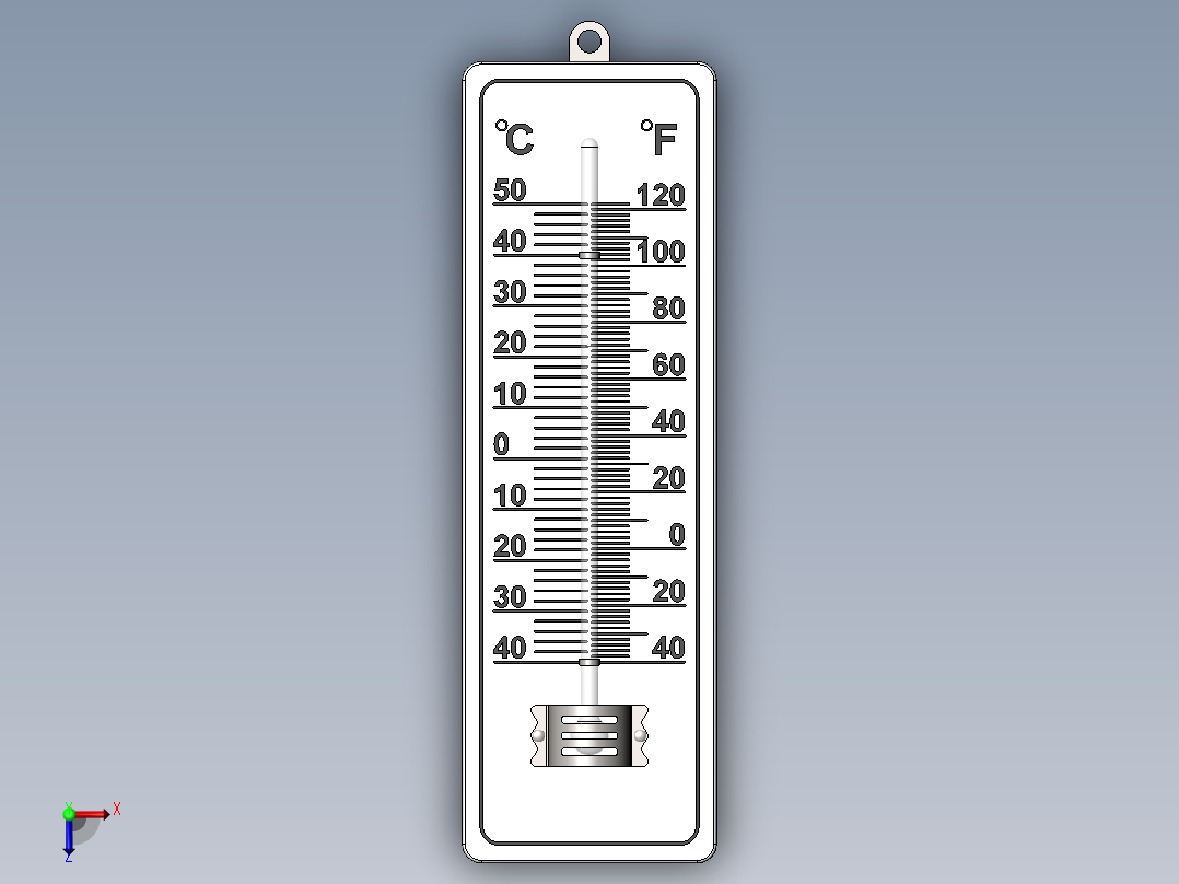 温度计(18)俯视图