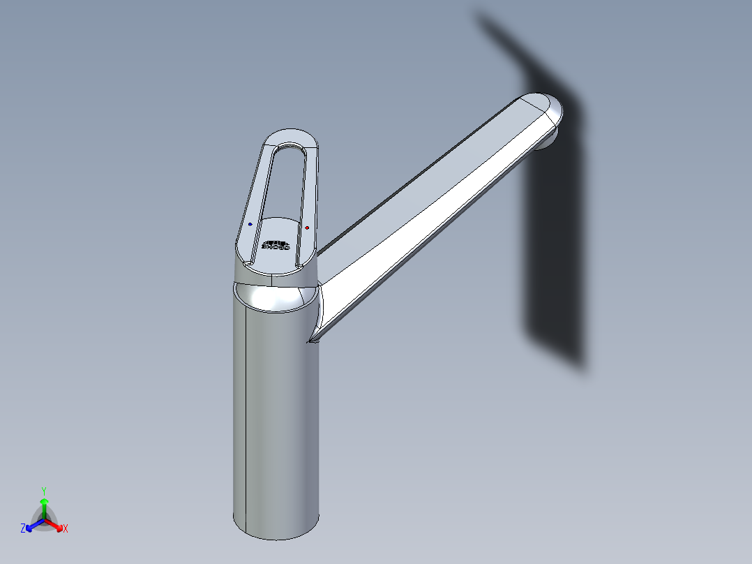 A2005249-水龙头正等轴测图
