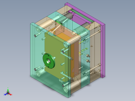 汽车后视镜壳体注塑模具设计