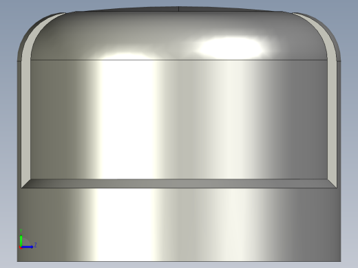 螺纹管圆管帽 DN15左视缩略图