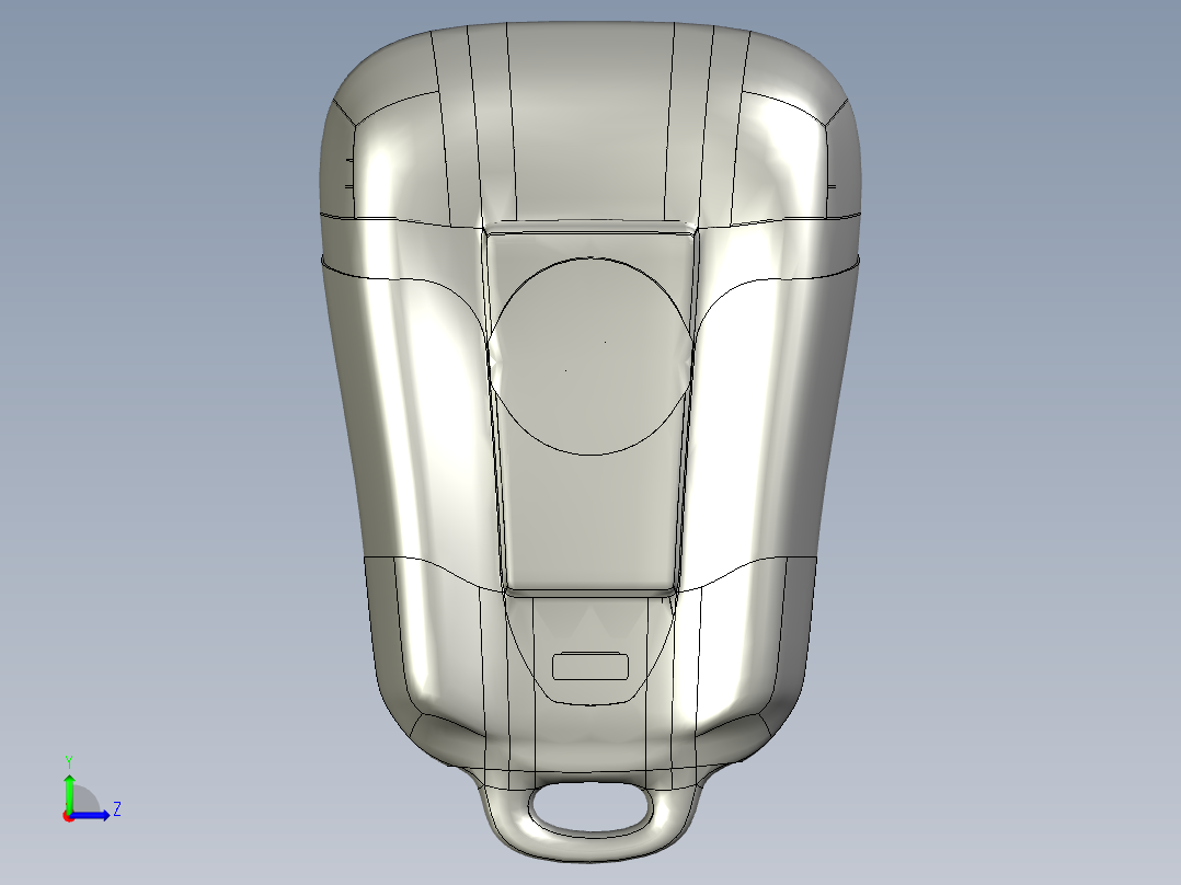 蓝牙紧急按钮11左视图