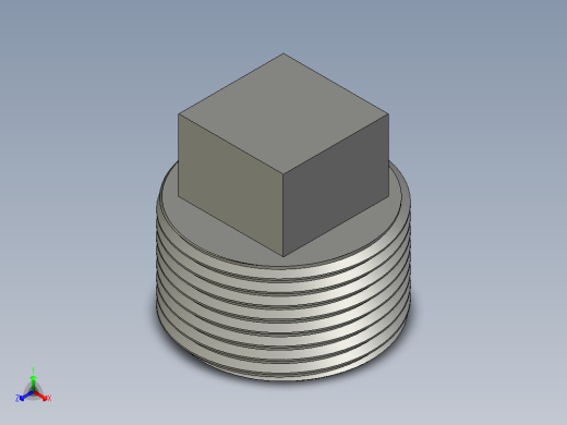 螺纹管四角塞头 DN25
