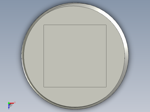 螺纹管四角塞头 DN25俯视缩略图